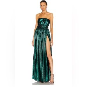 Retrofete Jaden Emerald evening gown dress *read for sizing*